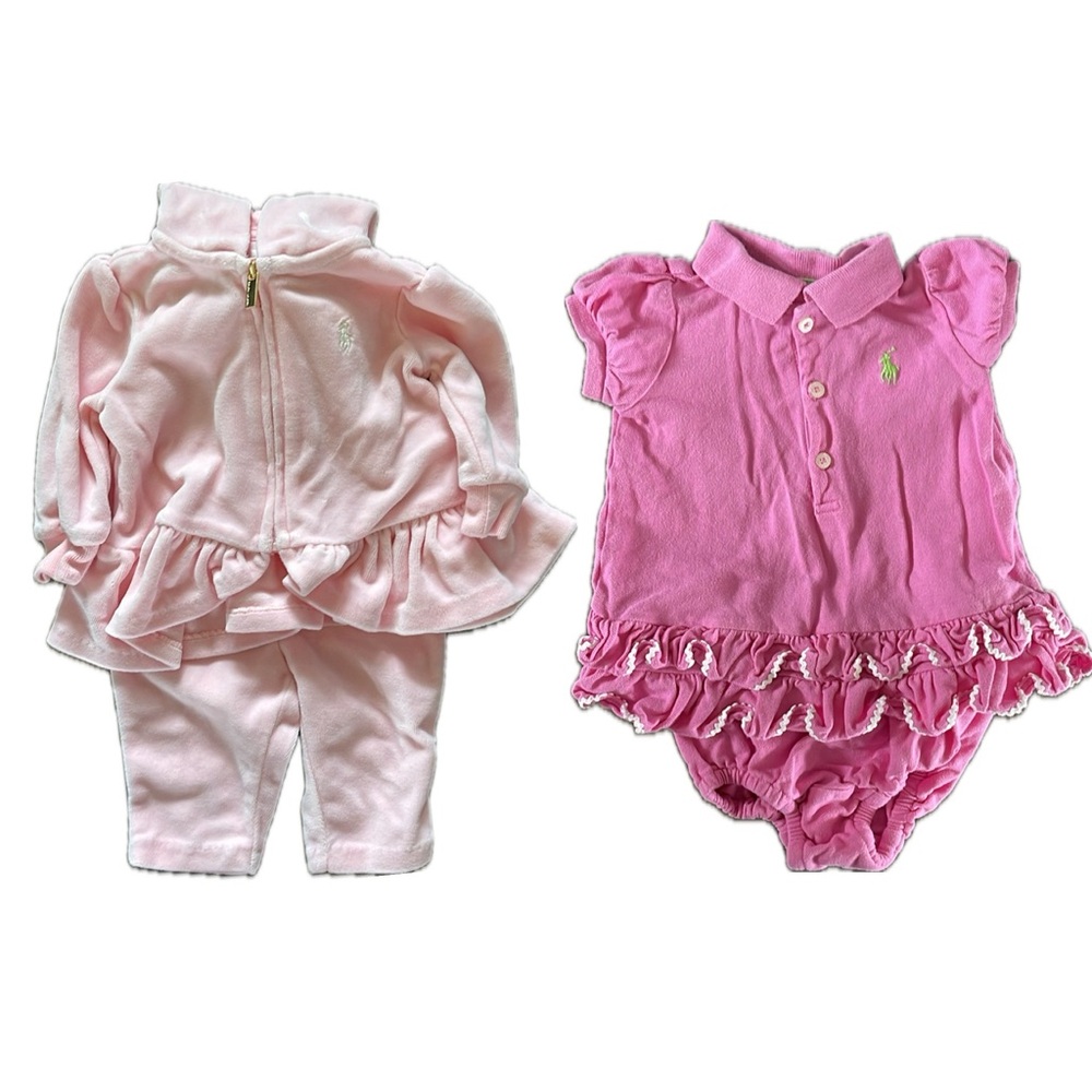Ralph Lauren Baby Girl Outfits 3 months